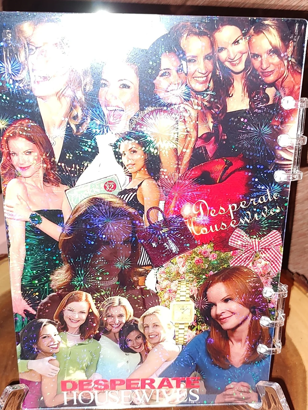 Desperate Housewives A6 Size Shaker Photo Notebook